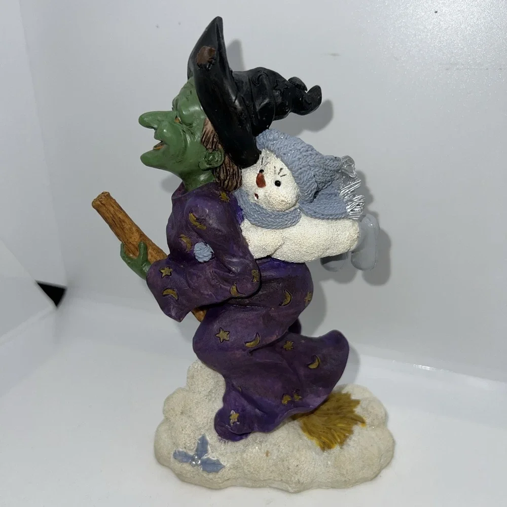 Witch-N-Ride Snow‎ Buddies Boo Buddies Encore 1999 Halloween Collection Figurine